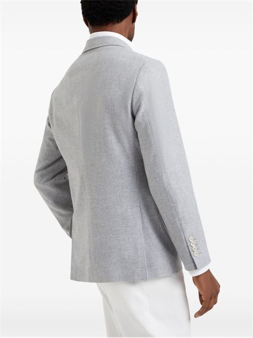 Single-breasted wool blazer BRUNELLO CUCINELLI | MN4857BTDC015